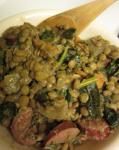 French Lentil Stew With Sausage Appetizer