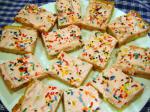 American Funfetti Bars Dessert