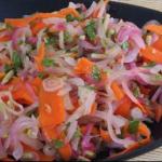 Chilean Picked Red Onion Relish BBQ Grill