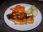 American Cheese Crusted Chicken Dinner