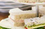 British Salmon and Dill Sandwiches Recipe Appetizer