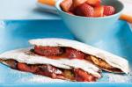 British Strawberry And Choc Hazelnut Quesadillas Recipe Appetizer