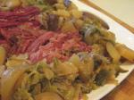 American Crock Pot Corned Beef and Cabbage Appetizer