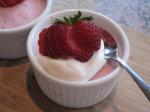 American Cream Cheese Strawberry Mousse  Weight Watchers Dessert