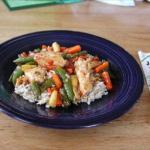 French Easy Chicken and Vegetable Stir-fry Dinner