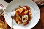 American Cider and Honey Apples With Crepes Recipe Breakfast