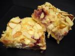 Canadian Cherryfilled White Chocolate Blondies 3 Dessert