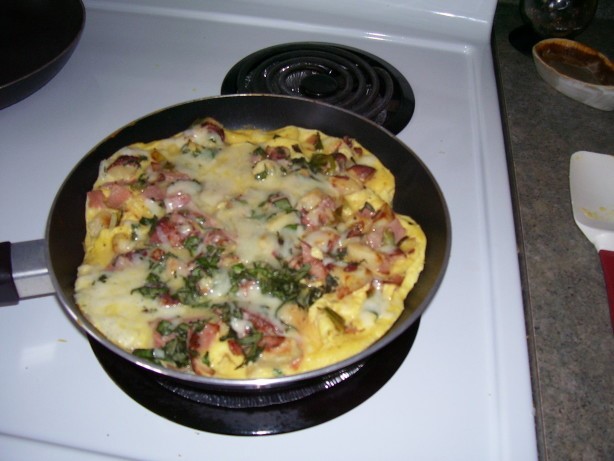 Italian Basil Frittata Dinner