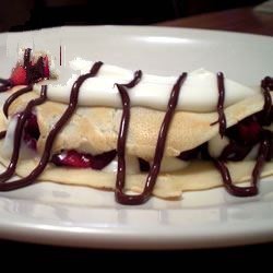 American Strawberry Crepes Recipe Breakfast