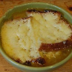 Canadian Gratinated Onion Soup Appetizer