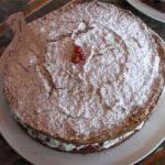 Canadian Currant Cake with Almond Meringue Dessert