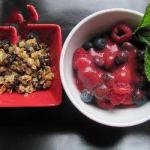 Mixed Berries with Cereals recipe