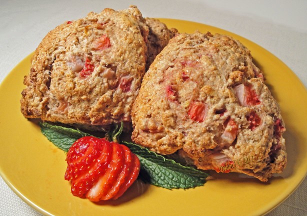 American Strawberry Scones 7 Dessert