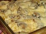 Baked Mushroom and Cheese Penne recipe