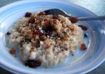 Canadian Steel Cut Oats Ala Alton Brown Dessert