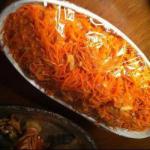 Korean Carrots to the Korean Appetizer