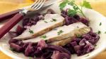 German Slowcooker Pork with Sweetsour Red Cabbage Appetizer