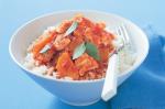 Canadian Red Fish Curry With Pumpkin and Basil Recipe Dinner