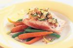 Canadian Salmon With Lemon and Mint Breadcrumbs Recipe Appetizer