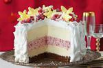 Canadian Coconutraspberry Icecream Cake Recipe Dessert