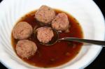 Austrian Beef Liver Dumpling Soup Ii leberklosse Appetizer