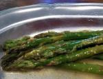 American Asparagus Steamed With Lemon Butter Appetizer