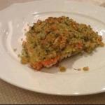 American Salmon in Perfumed Crust Appetizer