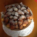 American Sweet Fritters of Carnival Appetizer