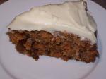 American Glutenfree Coconut Carrot Cake With Cream Cheese Icing Dessert