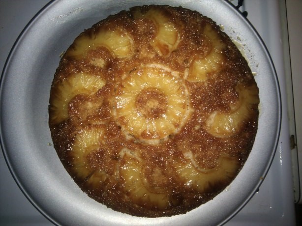 American Pineapplebanana Upsidedown Cake Dessert