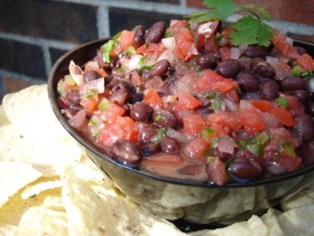 American Spicy Black Bean Salsa 1 Appetizer