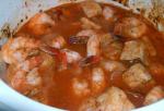 American Crock Pot Herbed Chicken and Shrimp Dinner