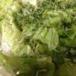 Canadian Lettuce with Cress Appetizer