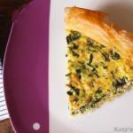 Canadian Salmon Spinach Tart Appetizer