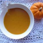 Canadian Pumpkin Soup with Leeks and White Wine Appetizer