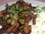 American Quick and Easy Stirfry Beef Dinner