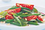American Baby Spinach And Roasted Tomato Salad Recipe Appetizer