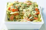 American Smokedtrout Pasta Bake With Parsley Crumbs Recipe Appetizer