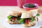 Canadian Chicken And Basil Toasties Recipe Appetizer