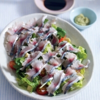 Japanese Mackerel Salad Appetizer
