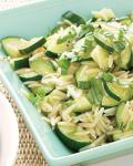 American Orzo and Zucchini Salad Appetizer