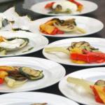 Canadian Appetizer of Grilled Vegetables and Mozzarella Appetizer