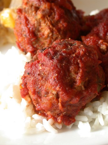 American Beerbraised Porcupine Meatballs Dinner