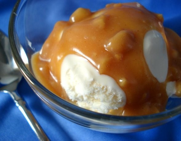 American Peanut Butter Sundae Sauce 1 Dessert