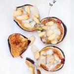 American Figs Baked with Cheese Dessert