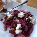 American Salad of Beet with the Nutlets Appetizer