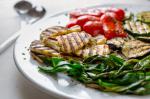 American Grilled Halloumi and Vegetables Recipe Appetizer