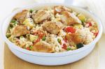 American Chicken And Vegetable Pilaf Recipe Appetizer