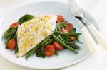 American Lemon Fish With Sauteed Beans And Tomatoes Recipe Appetizer