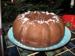 British Rich Chocolate Kahlua Bundt Cake Dessert